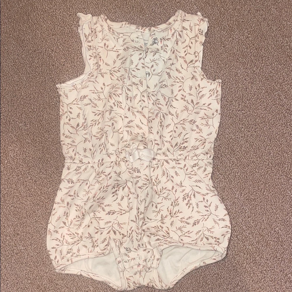 Floral Sleeveless Women's Top